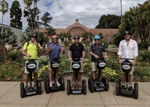 Tour Group on an Adventures in San Diego Segway Tour in Balboa Park